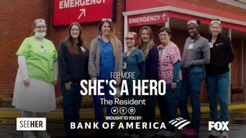 Bank of America TV Spot, 'SeeHer: She's a Hero'