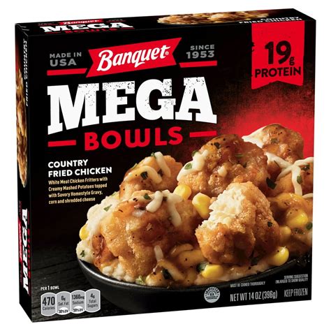 Banquet Country Fried Chicken Mega Bowls