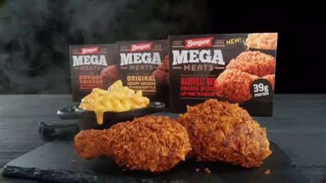 Banquet Mega Meats Nashville Hot Fried Chicken with Mac 'N Cheese TV Spot, 'Bold Spices' created for Banquet