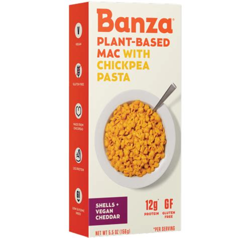 Banza Plant-Based Mac With Chickpea Pasta logo