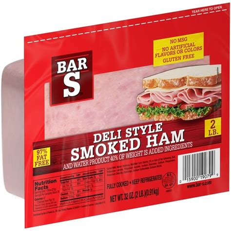 Bar-S Deli Style Smoked Ham