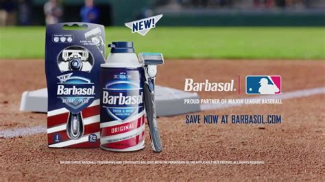 Barbasol TV Spot, 'Baseball' featuring Adam Grimes