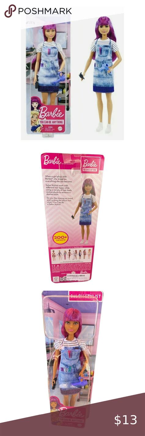 Barbie Career Salon Stylist With Purple Hair commercials