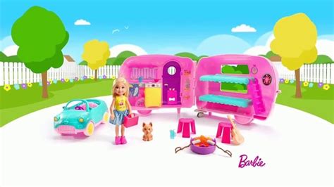 Barbie Chelsea Camper TV commercial - Backyard Adventure
