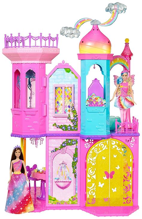 Barbie Dreamtopia Rainbow Cove Princess Castle logo