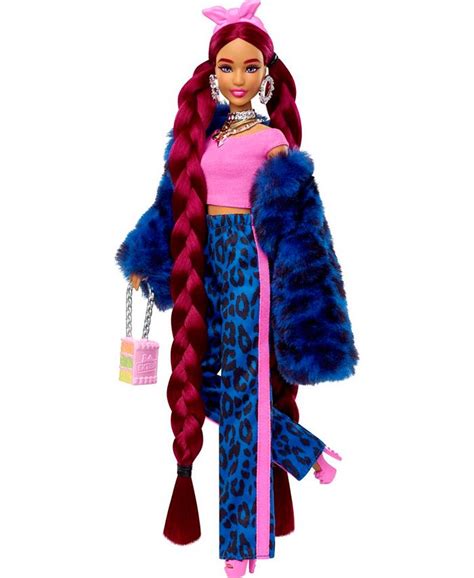 Barbie Extra Doll With Burgundy Braids logo