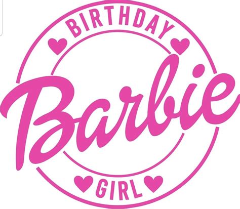 Barbie My First Barbie Clothes Birthday Party logo
