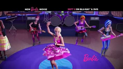 Barbie Rock N Royals Blu-Ray and DVD TV commercial