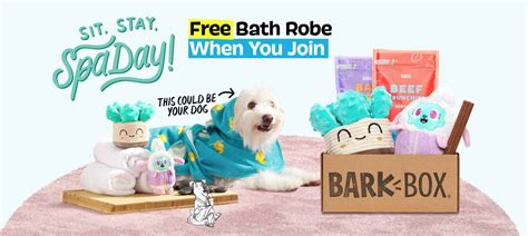 BarkBox Sit, Stay Spa Day! Box commercials