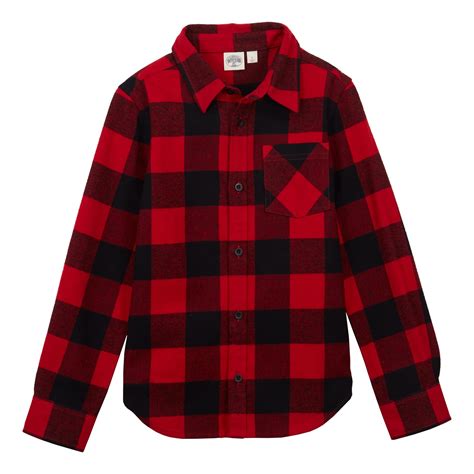 Bass Pro Shops Boys' Flannel Shirt logo