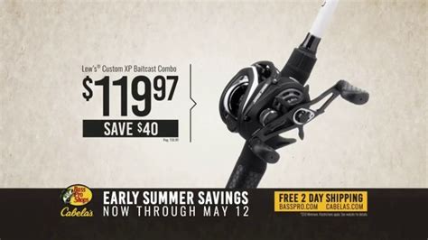 Bass Pro Shops Early Summer Savings TV Spot, 'Baitcast Combo and ChatterBait'