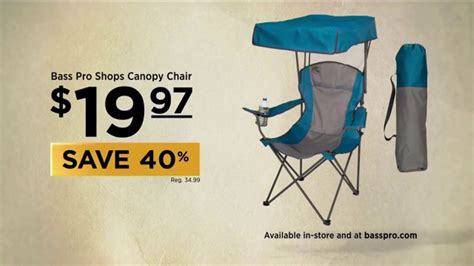 Bass Pro Shops Spring Fever Sale TV Spot, 'Canopy Chair' created for Bass Pro Shops