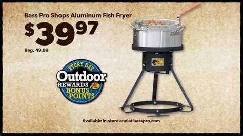 Bass Pro Shops TV Spot, 'Men's Under Armour, Fish Fryer and Merrell Hikers' created for Bass Pro Shops