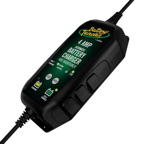 Battery Tender 4 Amp Lead Acid & Lithium Selectable Battery Charger logo