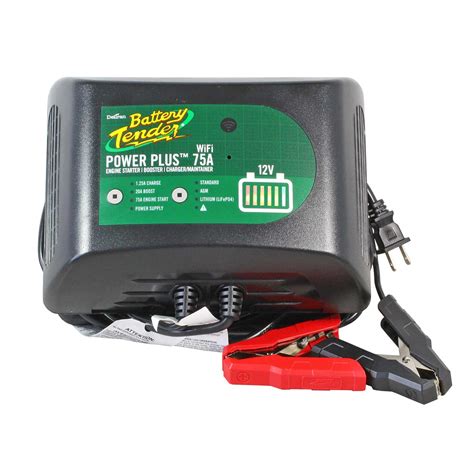 Battery Tender Power Plus 12V 75 Amp Booster Battery Charger With Wi-Fi logo