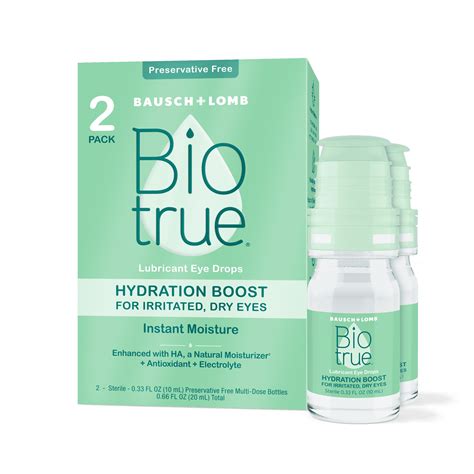 Bausch + Lomb Biotrue Hydration Boost commercials