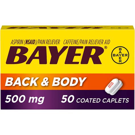 Bayer Aspirin Back & Body