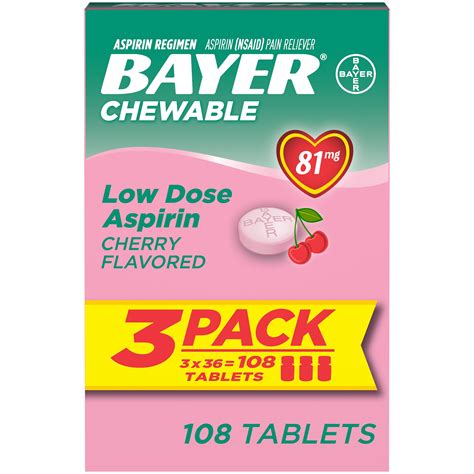 Bayer Aspirin Chewable logo