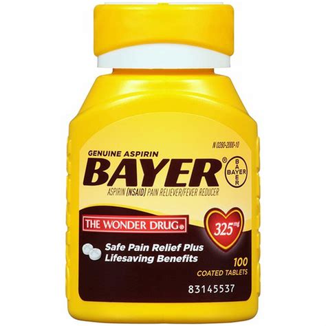 Bayer Aspirin Genuine Aspirin