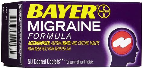 Bayer Aspirin Migrane Formula commercials