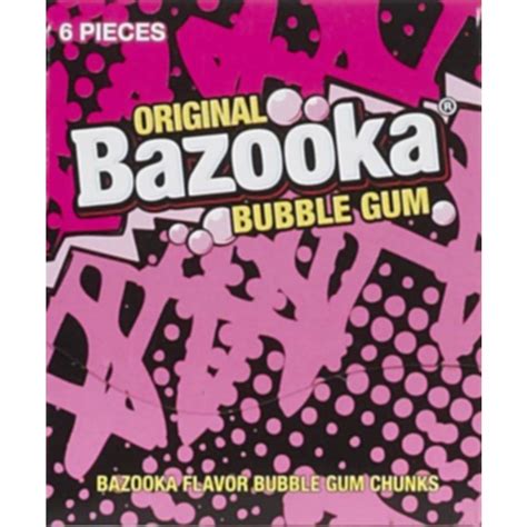 Bazooka Joe Original & Blue Razz commercials