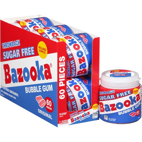 Bazooka Joe Sugar Free logo