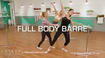 Beachbody Xtend Barre TV Spot, 'Full Body Barre Movements'