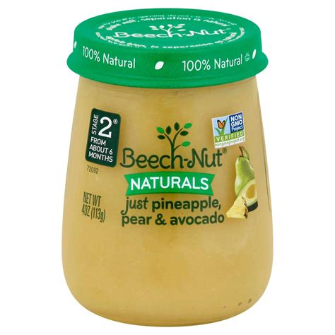 Beech-Nut Pineapple, Pear & Avocado