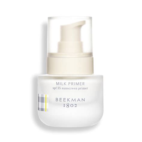 Beekman 1802 Milk Primer SPF 35 2-in-1 Daily Defense Sunscreen & Makeup Perfecter logo