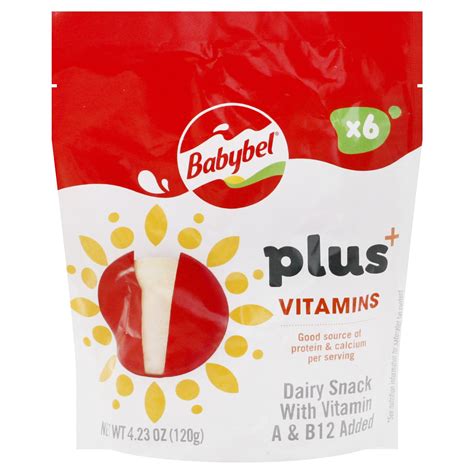 Bel Brands Babybel Plus+ Vitamins A & B12