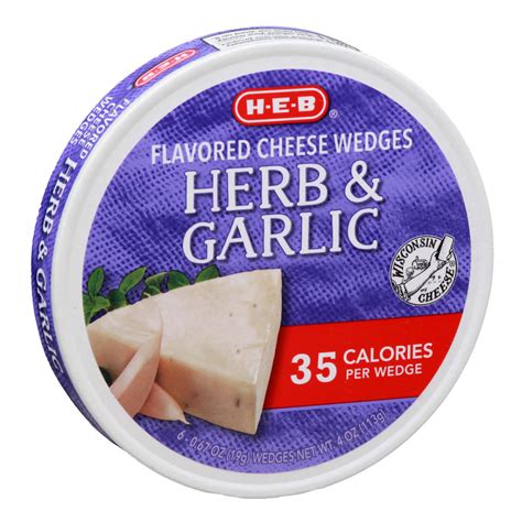 Bel Brands Light Garlic & Herb Cheese Wedges