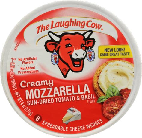 Bel Brands Light Mozzarella Sun-Dried Tomato & Basil Cheese Wedges