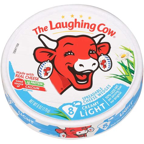 Bel Brands The Laughing Cow Original Creamy Swiss Cheese Wedges logo