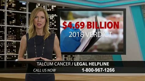 Ben Crump Law TV commercial - Talcum Cancer Helpline
