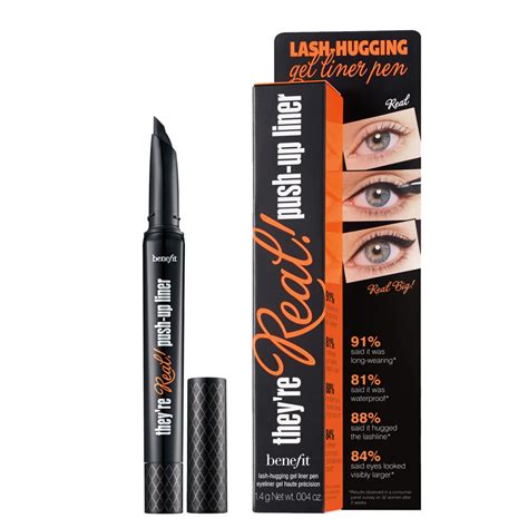 Benefit Cosmetics They're Real Push-Up Liner commercials