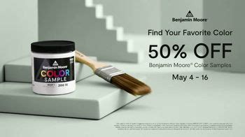 Benjamin Moore TV Spot, 'Unmatchable: Lights: 50 Off' featuring Will McDonald