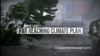 Bernie 2016 TV Spot, 'Far Reaching Climate Plan' featuring Bernie Sanders