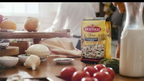 Bertolli Chicken Florentine & Farfalle TV commercial - A Little More Italy