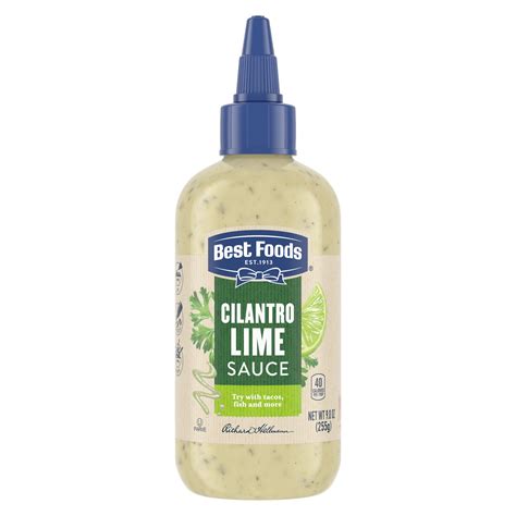 Best Foods Cilantro Lime Sauce Drizzle Sauce logo