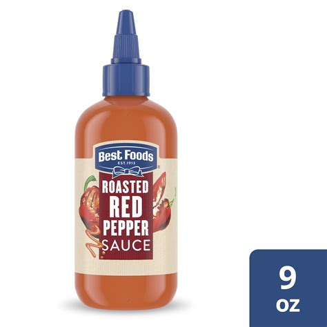 Best Foods Roasted Red Pepper Sauce Drizzle Sauce logo