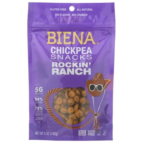 Biena Rockin' Ranch Chickpea Snack commercials