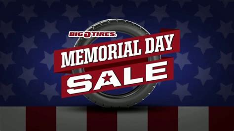 Big O Tires Memorial Day Sale TV commercial - Rebate Savings