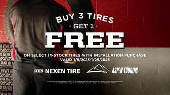 Big O Tires TV commercial - Bruce: Buy Three, Get One Free on Nexen and Aspen Touring