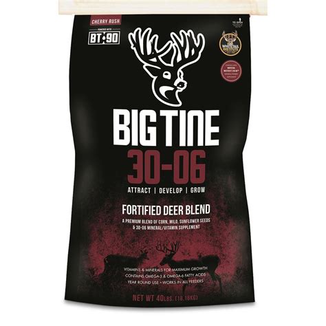 Big Tine 30-06 Fortified Deer Blend logo