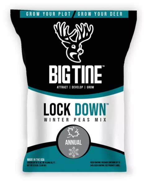 Big Tine Lock Down Winter Peas Mix logo