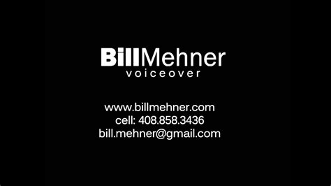 Bill Mehner commercials