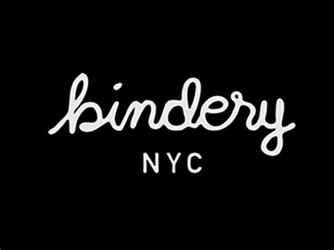 Bindery NYC commercials