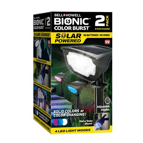 Bionic Spotlight Color Burst commercials