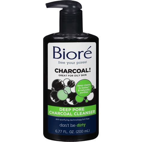Bioré Deep Pore Charcoal Cleanser logo