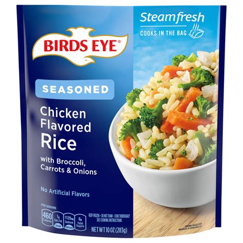 Birds Eye Steamfresh Chef's Favorites Chicken Flavored Rice commercials